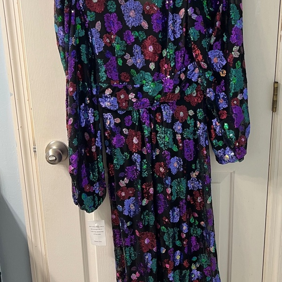 Free People / For Love and Lemons sequined gown - Picture 1 of 3